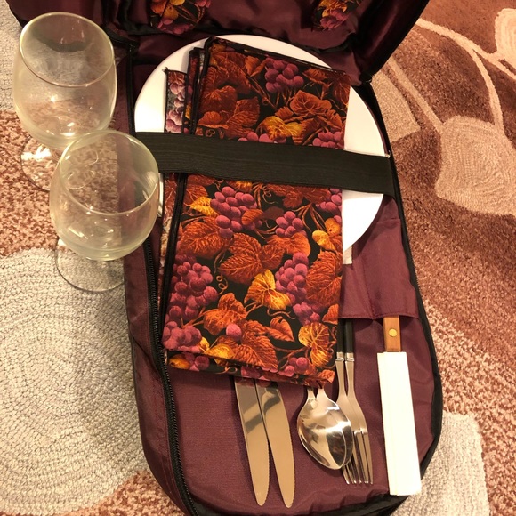 Picnic Backpack set - Picture 5 of 8